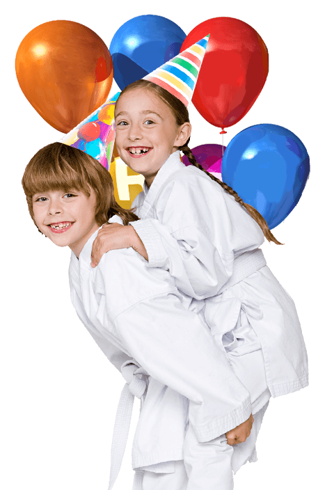 Kids at Sidekicks Party Side Kicks Karate Kids Party